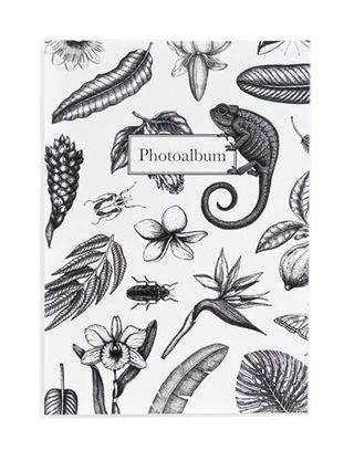 Álbum De Fotos Soft Erik Con 36 Bolsillos 10X15 Tropical B/N (8435497265113)