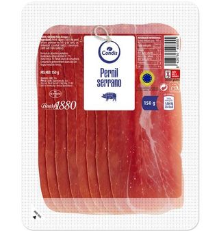 Jamón Serrano Condis Finas Lonchas 150 G