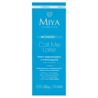 Miya myWONDERBALM Call Me Later - Krem regenerujący z mikroalgami 75ml