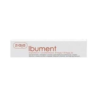 Ibument, (50 mg+30 mg)/g, żel, (Ziaja), 100 g, tuba