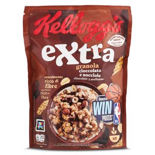 Cereales Crujientes Con Chocolate Y Avellanas Kellogg'S Extra Caja 375 G