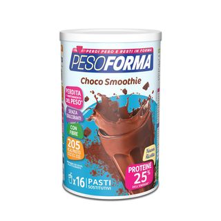 Pesoforma Choco Smoothie, Pasto Sostitutivo Gusto Cioccolato, Shake Per Il Controllo Del Peso, 436G