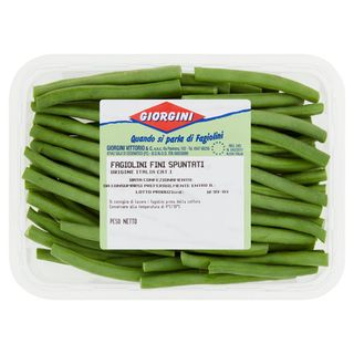Giorgini Fagiolini Fini Spuntati 250 g