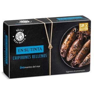 Chipirones Rellenos En Su Tinta Dia Mari Marinera 72 G