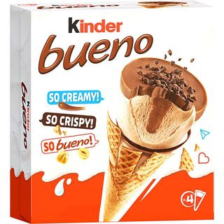KINDER Helado Cono Kinder Bueno 4 Unidades