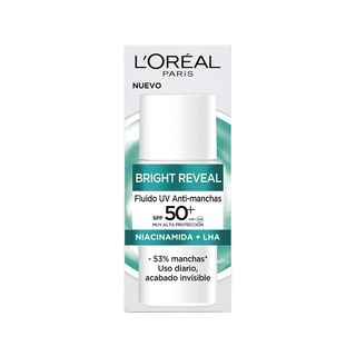 Fluido Antimanchas Filtro Uv Loreal Bright Reveal Spf50 50Ml (301098)