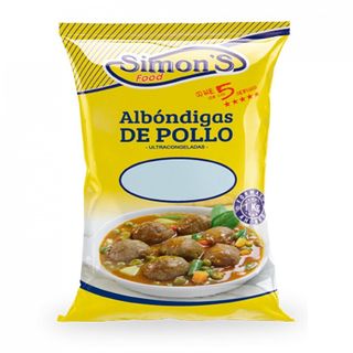Albondiga De Pollo Simon's Food 1Kg.