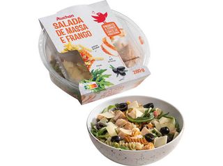 SALADA MASSA E FRANGO AUCHAN: 280 G