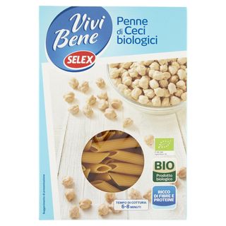 Pasta Ceci Penne Bio Vivi Bene 250Gr