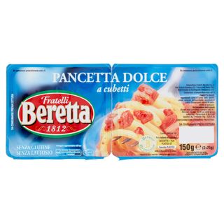 Fratelli Beretta Pancetta Dolce A Cubetti 2 X 75 G