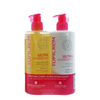 Duo Ultra Hydratant Aceite De Ducha 500ml + Leche Corporal Hidrante 500ml