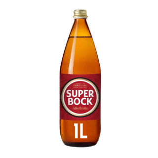 CERVEJA C/ALCOOL SUPER BOCK:TP 1 L