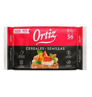 Pan Brasa Ortiz Multicereales 36 Uds.