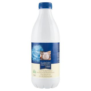 SAPORI & DINTORNI CONAD Latte Intero Microfiltrato Pastorizzato Prodotto di Montagna 1 l - 8003170077492