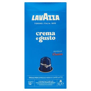 Lavazza Crema E Gusto Classico Compatibile Con Nespresso Original 10 Capsule 57 G