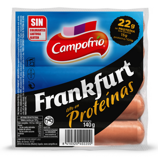Campofrío Salchichas Frankfurt Alta en Proteínas 140g