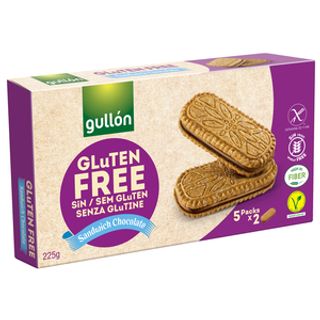 Sandwich Choco Sin Gluten Gullon 225Gr