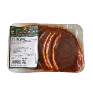 Lomo Adobado Filetes Unidad Aprox. 350 Gr.