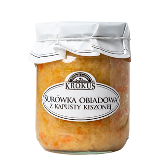Surówka Obiadowa z Kapusty Kiszonej 500g