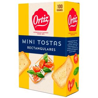 Mini Tostada Normal Ortiz 100 G