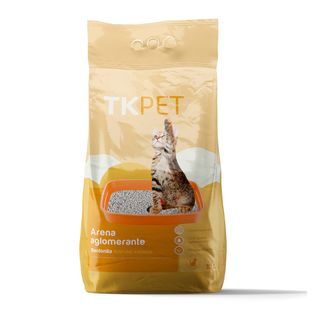 10 L 10 L TK-Pet Arena Aglomerante de Bentonita Natural con perfume de Naranja para gatos