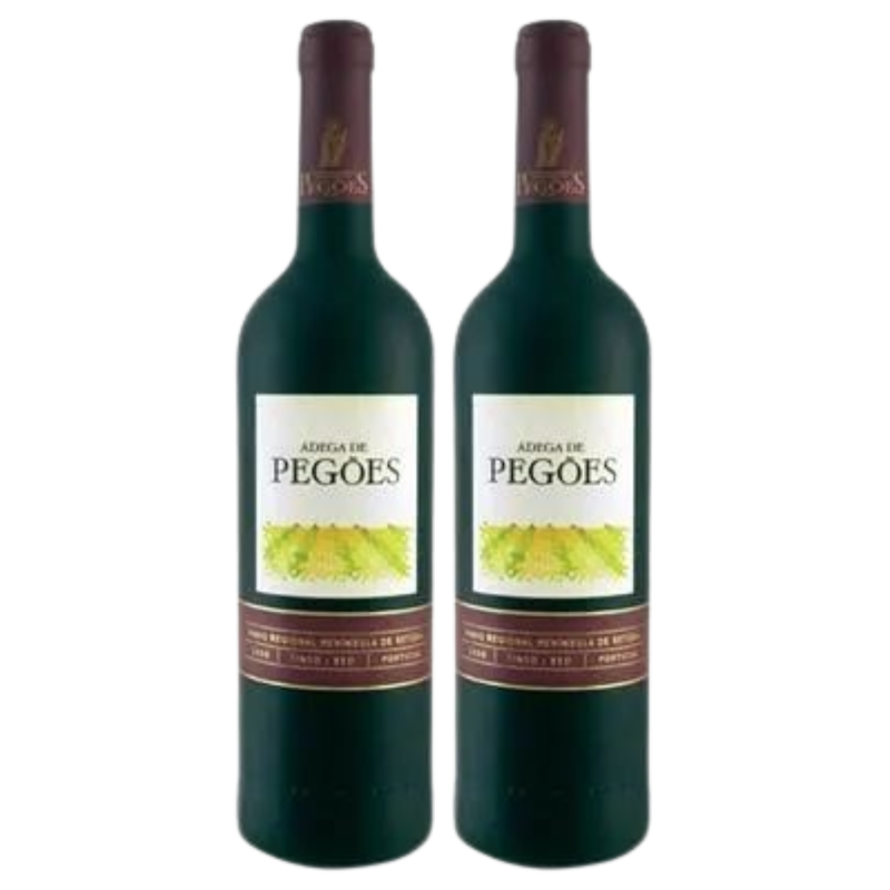 Pack Adega de Pegões Vinho Tinto 2x75cl