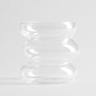 Szklanka | BUBBLY | transparentna, skrzywiona | 0,45 l | 739118