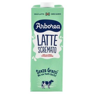Arborea Latte Scremato Uht A Lunga Conservazione Senza Grassi 1000 Ml