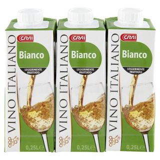 Crai Vino Italiano Bianco 3 x 0,25 L