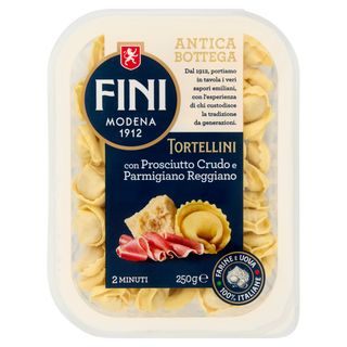 Fini Antica Bottega Tortellini Con Prosciutto Crudo E Parmigiano Reggiano 250 G