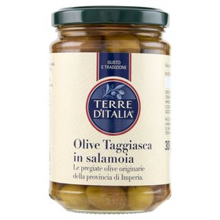 Terre d'Italia Olive Taggiasca in salamoia 300 g