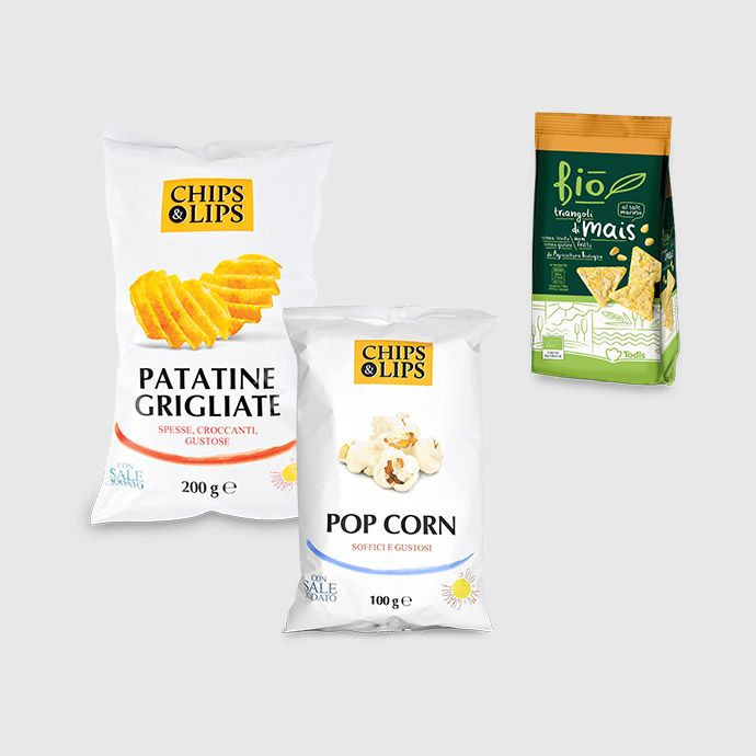 Patatine e snack salati