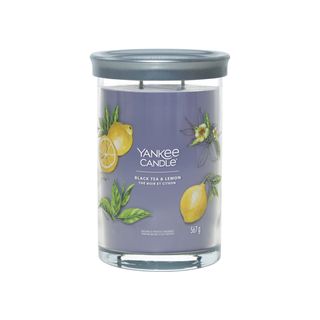 Black Tea Lemon, candela barattolo grande - Yankee Candle