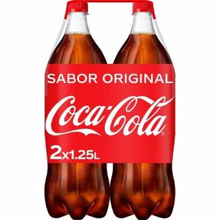 Refresco Cola Coca Cola Pet P-2 1,25L