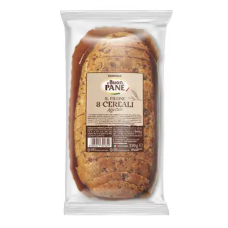 Grissitalia Il Buon Pane - Pane Filone 8 Cereali a Fette 350g