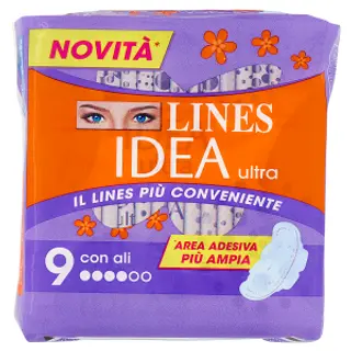 Lines Idea ultra con ali 9 pz
