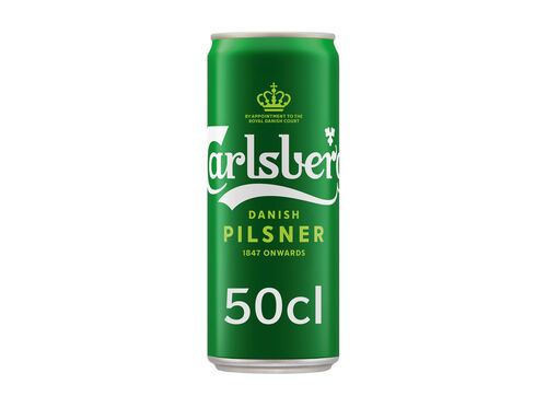 CERVEJA CARLSBERG LATA 0.50L