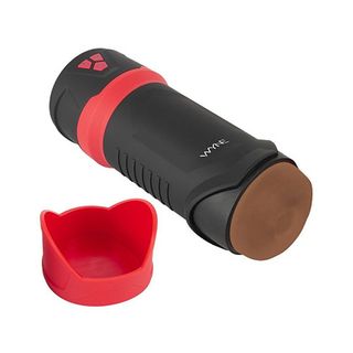 Masturbator Ssanie+wibracje   Trenażer Z 2 Silnikami, Wyne