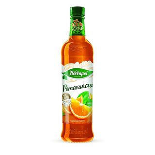 Herbapol Syrop Owocowa Spiżarnia Pomarańcza z wit. C, D, B6 i Cynkiem 500 ml