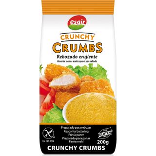 Rebozado Crujiente Crumbs S/Gluten, Paquete 200 G