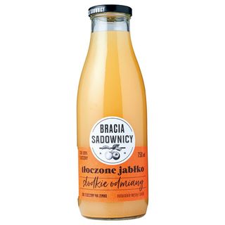 Bracia Sadownicy Sok 100% tłoczone jabłko, słodkie jabłko, 750 ml
