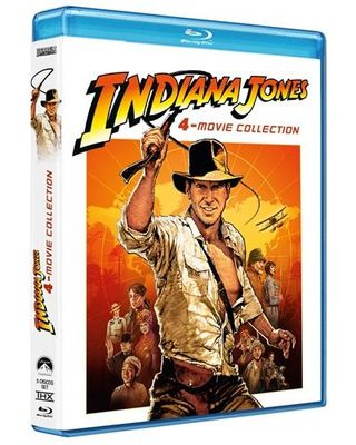 Saga Indiana Jones. 4-Movie Collection - Blu-Ray (8421394001152)
