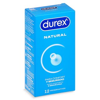 Preservativos Natural Comfort Durex Caja 12 Unidades