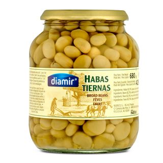 Habas Tiernas Diamir Frasco 425 G
