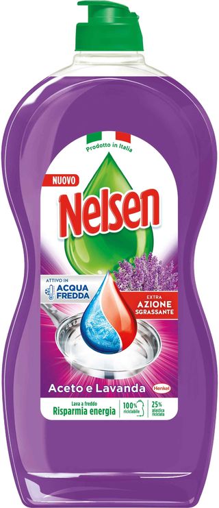 NELSEN DETERSIVO PIATTI ACETO E LAVANDA 850ML HEN7968
