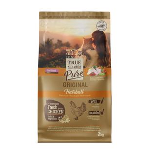 2 kg True Origins Pure Adult Sterilised Hairball pienso para gatos