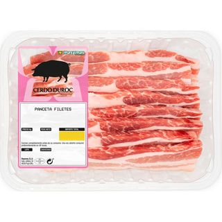 Panceta Cerdo 50% Duroc (500 G Por Bandeja Aprox.)