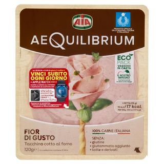 Aia Aequilibrium Fior Di Gusto Tacchino Cotto Al Forno 120 G - 151598