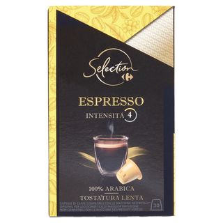 Carrefour Selection Espresso Intensità 4 Capsule 30 x 5 g