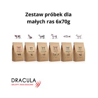Próbki Karmy 77 Petfood dla Psów Małych Ras
